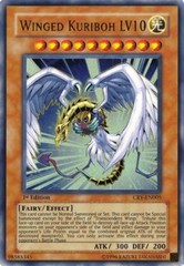 Winged Kuriboh LV10 - CRV-EN005 - Ultra Rare - 1st Edition